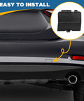 Rear Bumper Tow Hook Cover for Mazda 6 Atenza 2013 2014 2015 2016 2017 Right Passenger Side Gray Easy DIY Install Tow Eye Cap Trailer Hitch Cover GJR9 50 EL1 51 shown on car