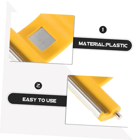 Lightweight Reciprocating Saw Lever Replacement Part Kit For Fast Fixes DIY Friendly Accessory in yellow plastic detail