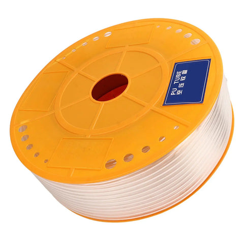 Heavy Duty Transparent Polyurethane Air Hose For Pneumatic Sandersons And Spray Guns Hella Flexible Piping Line With Drop Dead Simple Quick Connect Setup At 200 Meters Long on spool