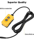 Dump Trailer Remote Control Switch For 4 Wire 12V Double Acting Hydraulic Pump Power Supply Unit Remote Controller Upgrade