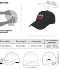 Cool On The Go Women Sun Hat With Adjustable Buckle Cap dimensions and fitting guide