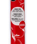 UltraHold Iron On Adhesive Value Pack 17 Inches By 5 Yards White No Sew Bond packaged roll with red and white design.