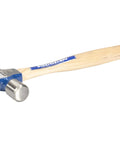 Close-up of 9 Inch Pro Grade Rip Hammer with White Hickory Handle and Polished Head for a Smooth Face, Triple Zone Heat Treated