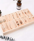 Chill Solid Wood Jewelry Tray Keeps Your Bling Totally Snag Free With A Dang Cool Pendant Grid Built In For Hanging Necklaces.