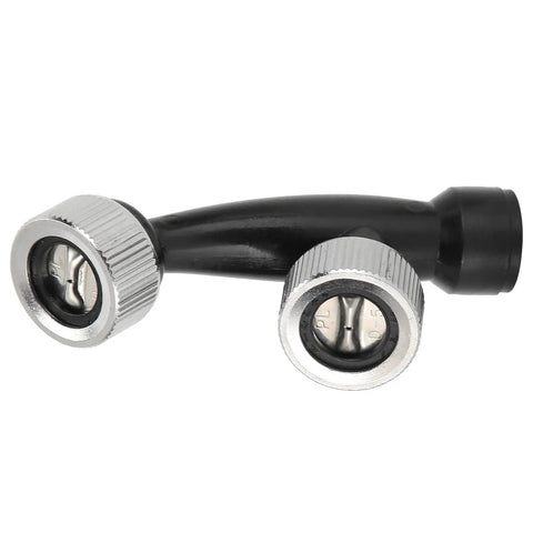 Precision Atomization Garden Sprinkler Nozzle With Female Thread For Lawn Garden And Fruit Trees, dual nozzle view