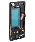 Screen Replacement For Phone S9 Plus, LCD Display Assembly, Fast Response Touch Digitizer, High Resolution Screen Repair Part For Cracks, Dead Pixels, Blurry Display, Dust Spots, And Touch Issues on black frame