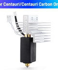 0.4mm Extruder Hotend Kit for Centauri and Centauri Carbon Hardened Steel Coated Brass Nozzle Built Tough And Heat Resistant Wear Resistant