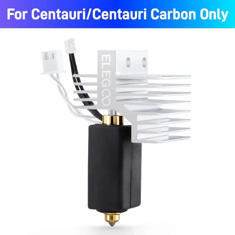 0.4mm Extruder Hotend Kit for Centauri and Centauri Carbon Hardened Steel Coated Brass Nozzle Built Tough And Heat Resistant Wear Resistant