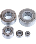 1 Piece Needle Bearing Roller Support 50PP NATR5 NATR6 NATR8 NATR10 Corrosion Resistant Steel Rings close-up of various sizes