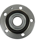 Close-up of Heavy Duty Wheel Bearing And Hub Assembly Set Front Rear Four Pack for 08 2018 Audi and 05 Through 22 VW Passat.
