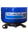 Rotary Encoder TS5700N8405 Incremental Encoder showing side view with label, ideal for precise rotation and length measurement in industrial uses.