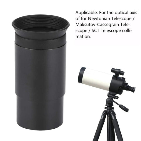 1.25 Inch Aluminum Alloy Telescope Collimation Eyepiece Precision Alignment Tool for Newtonian Telescopes Calibration