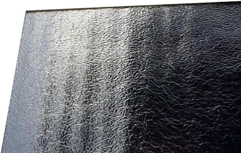 Double Sided Reflective Foam Insulation Roll That Blows Away Utility Bills Blocks Radiant Heat Quick Peel Hang For Attics Walls And Crawlspaces R8 Rated Ultra Thick Five Millimeter Core Seventy Two By Two Hundred Feet Made In Usa close-up view of shiny reflective surface