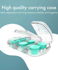 Open carrying case with Moldable Silicone Ear Plugs 28dB Noise Reduction For Sleeping Swimming And Concentrating Comfy Snoring Solution Soft And Flexible For All Day Use Reusable 12 Pack