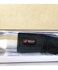 Industrial Grade Pneumatic Air Impact Wrench With 1/2 Inch Drive Mini Straight Build, compact design, silver and black finish.