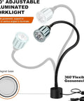 Heavy Duty Magnetic Work Light With Strong Grip Beast Mode 600 Lumens Of Crisp 6500k White Beam with adjustable gooseneck and magnet base.