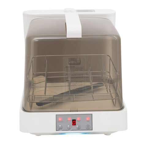 Slick Countertop Dishwasher With Water Tank Three Wash Modes Quick Rinse Deep Clean Or Fruit Wash Touch Panel Air Dry Function designed for small spaces.