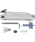 Built Tough Heavy Duty Cabinet Lid Hinge With Gas Spring Adjustable 75 90 100 Degree Angles Soft Close Hydraulic Support