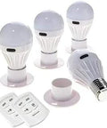 4 Pack Battery Powered Wireless LED Light Bulbs With 200 Lumens Includes 2 Remotes And Magnetic Mount COB LED Cordless Nightlight