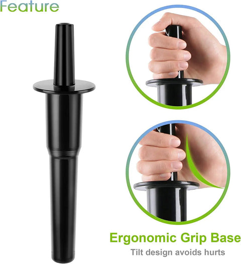 Beefed Up Tamper Tool For Blender Replacement Fits Classic 64oz Containers BPA Free Plastic Dishwasher Safe Heavy Duty Accessory For Smoothies And Purees Not For 48oz Or 32oz Models Or Pro Series 64oz Bottles