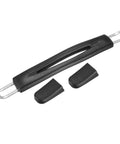 198mm Luggage Handle Strap Grip Replacement For Suitcase Case Black With Wear Resistant Plastic Construction And Comfortable Rubber Grip