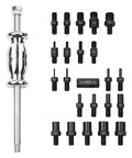 24-Piece Slide Hammer Kit For Auto Repair And Dismantling, Dowel Pin Puller With Universal Threaded Adapters