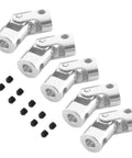 5 Pack Universal Rotatable Steering Shaft U Joint Coupler For RC Car Robot Crawler Boat 360 Degree Universal Joint Motor Connector
