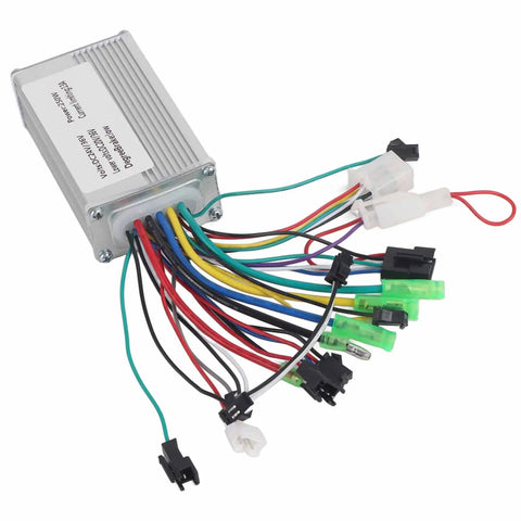 Brushless Motor Controller For Electric Bikes And Scooters Auto Detect 24V 36V 250W Speed Regulator Replacement Part with wires
