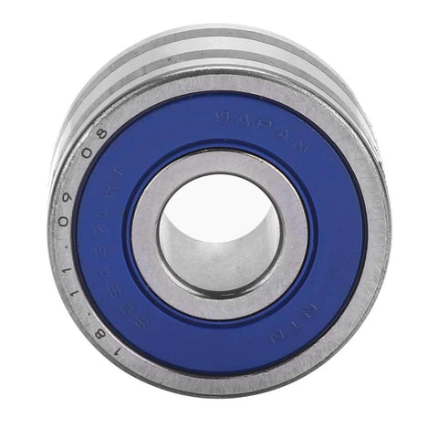 Front view of Plug-And-Play Generator Bearing Replacement 8 X 23 X 14mm For IR IF Alternators, OEM 23721-AA040 Compatible