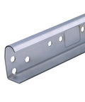 Heavy Duty Built Tough Garage Door Vertical Track Kit With Connecting Plates And Screws 76 Inch Galvanized Steel Rails 2 Inch Roller Compatible