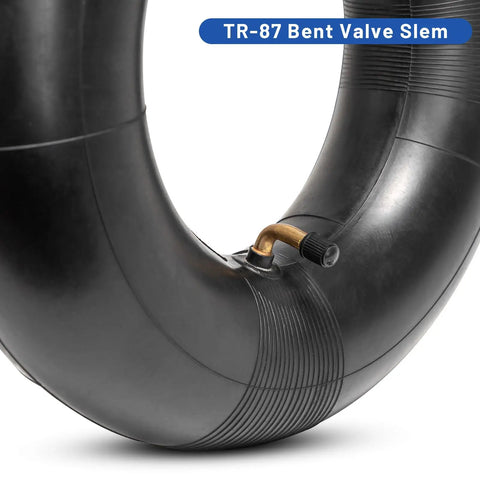 Heavy Duty 13x5.00-6 Inner Tube With TR87 Bent Metal Valve Stem Universal Fit For 13x5.00-6 Tires And 5-Inch Wide Wheels