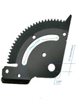 John Deere Steering Sector Pinion Gear Replacement For D160 D140 D130 D150 Tractors 26 Tooth Gear Fits GX26220 UC13515 GX26057