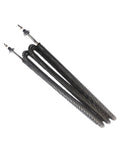 Top Shelf Round Fin Heater 220V 4000W Electric Hot Air Unit stainless steel heating element for home or workshop use.