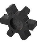 Urethane Rubber Spider Insert For L-Jaw Coupling L099 L100, Built Tough And Flexible Power Transmission Component, 2.5 Inch Black