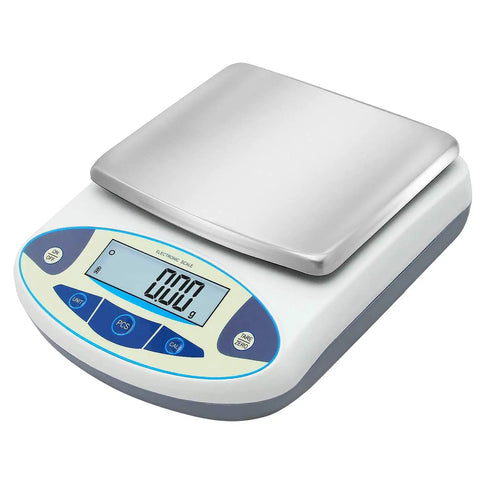 High Precision Digital Lab Balance 0.01g Accuracy, 5000g Capacity, Electronic Analytical Scale For Science Labs with LCD display