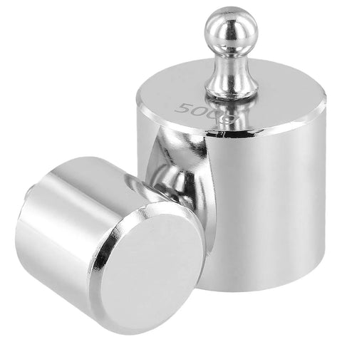 Two 1000G Calibration Weights Set For Digital Scales With Tweezers, Precision Gram Weights 500G, Stainless Steel, Rust Resistant