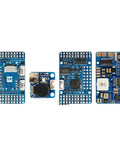 Flight Controller With OSD For 2-6S LiPo Drones, MATEK H743-WLITE Ready, showing front and back views of blue circuit boards