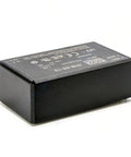 Ultra Compact 60W 12V 5A AC to DC Power Supply Module for PCB or Chassis Mounting, Global 85-305VAC Input, 12V Regulated Output, Space Saving Mini Converter With Optional Screw Terminals for Easy Integration, black metal case