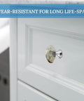 2 Pack Stainless Steel Round Cabinet Knobs With Screws For Modern Kitchen Drawer Hardware Built To Last And Swamp Egret Inspired Design