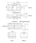 Woodworking Ball Screw Linear Guide Motion Rail Slide For CNC Machines And Engraving Tools 600mm Manual Linear Shaft Actuator Module