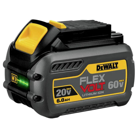 FlexVolt 20V 60V Max Lithium Ion Battery 6.0Ah DCB606 For Cordless Power On The Go Long Runtime And Solid Performance
