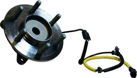 Front Wheel Bearing And Hub Assembly For 2015 To 2017 Ford Expedition And Lincoln Navigator Rwd with sensor connectors.
