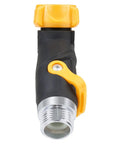 EZ-Flow 2-Way Hose Valve With Lever Design For Easy Water Split Run Two Hoses From One Faucet High Flow Valves