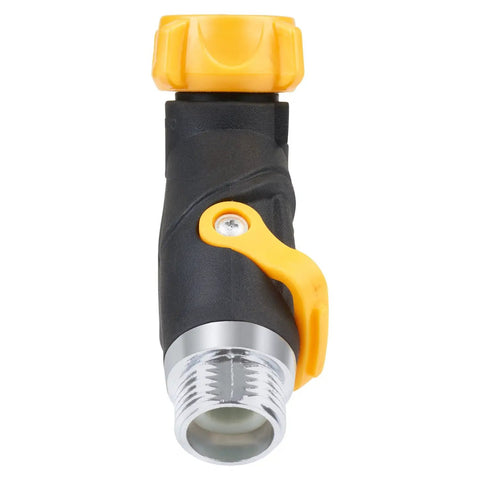 EZ-Flow 2-Way Hose Valve With Lever Design For Easy Water Split Run Two Hoses From One Faucet High Flow Valves