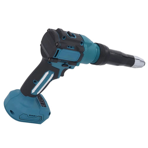 Get Your Cordless Rivet Gun With 18V Brushless Motor For Fastening Kit Auto Parts That Fits BL1840 Battery Dual Speed Settings Plus Led Work Light For Steel And Aluminum Jobs, cordless rivet tool with battery base
