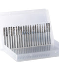 Mini Carbide Burrs Set One Eighth Inch Shank Double Cut Tungsten Carbide Burrs For Die Grinder Rotary Tool 20 Piece Kit