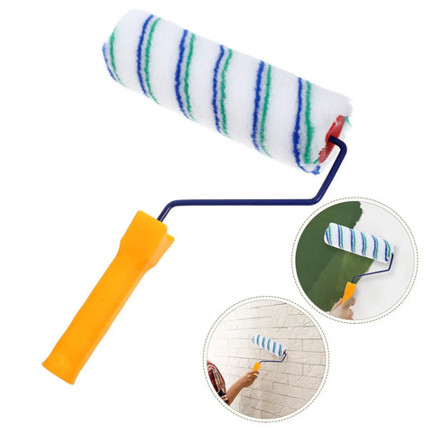 Two Piece Seamless Corner Paint Roller With Dual Grip Handles for smooth application and crisp cuts on wall edges.