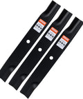 Timecutter 50 Inch Mower Blades Replacement For Toro Timecutter Zero Turn Mowers 50 Deck High Lift Durable Edge set of 3