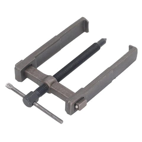 Heavy Duty Carbon Steel Two Jaw Bearing Puller And Two Claw Gear Extractor Kit For Knuckle Busting Shop And Garage Repairs Featuring 120 Millimeter Stroke 160 Millimeter Reach And 20 To 85 Millimeter Jaw Spread close-up view of puller tool