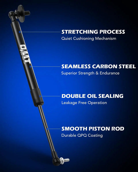 Heavy Duty Tailgate Assist For Ram 1500 2002 Through 2008 And Ram 2500 3500 2003 Through 2009 showcasing carbon steel and oil sealing